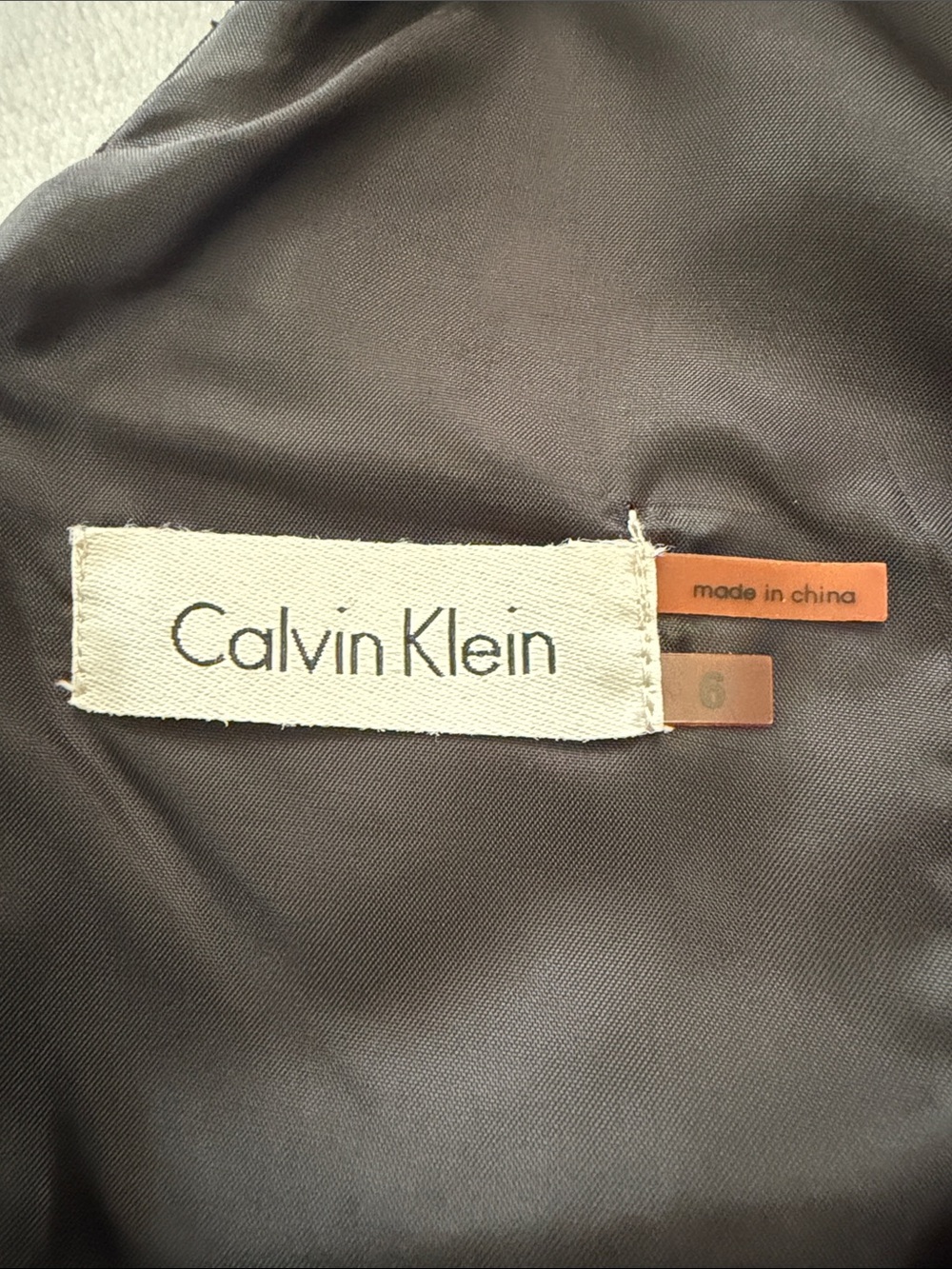 Calvin Klein Classic Black V-Neck Pleated Women’s Dress- Size 6 - Picture 2 of 5
